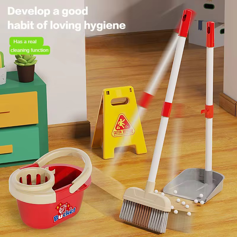Kids Outdoor Broom - Juguetes de simulación para niños, herramientas