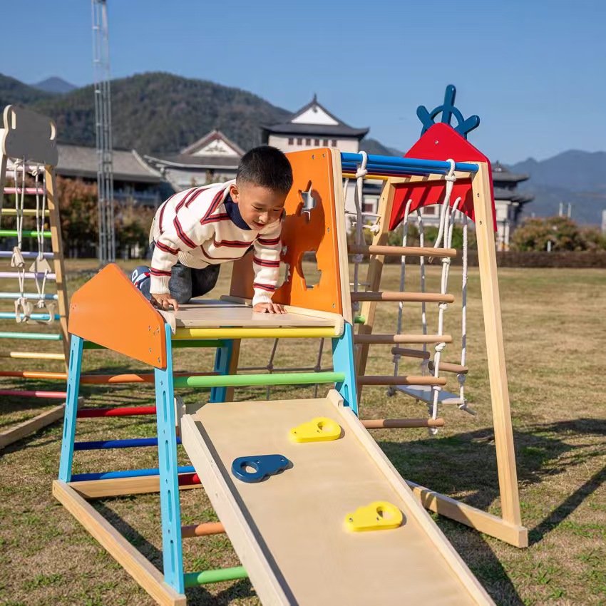 Estructura de Escalada Grande  - Kids Outdoor Climbing Frame reseña y precio